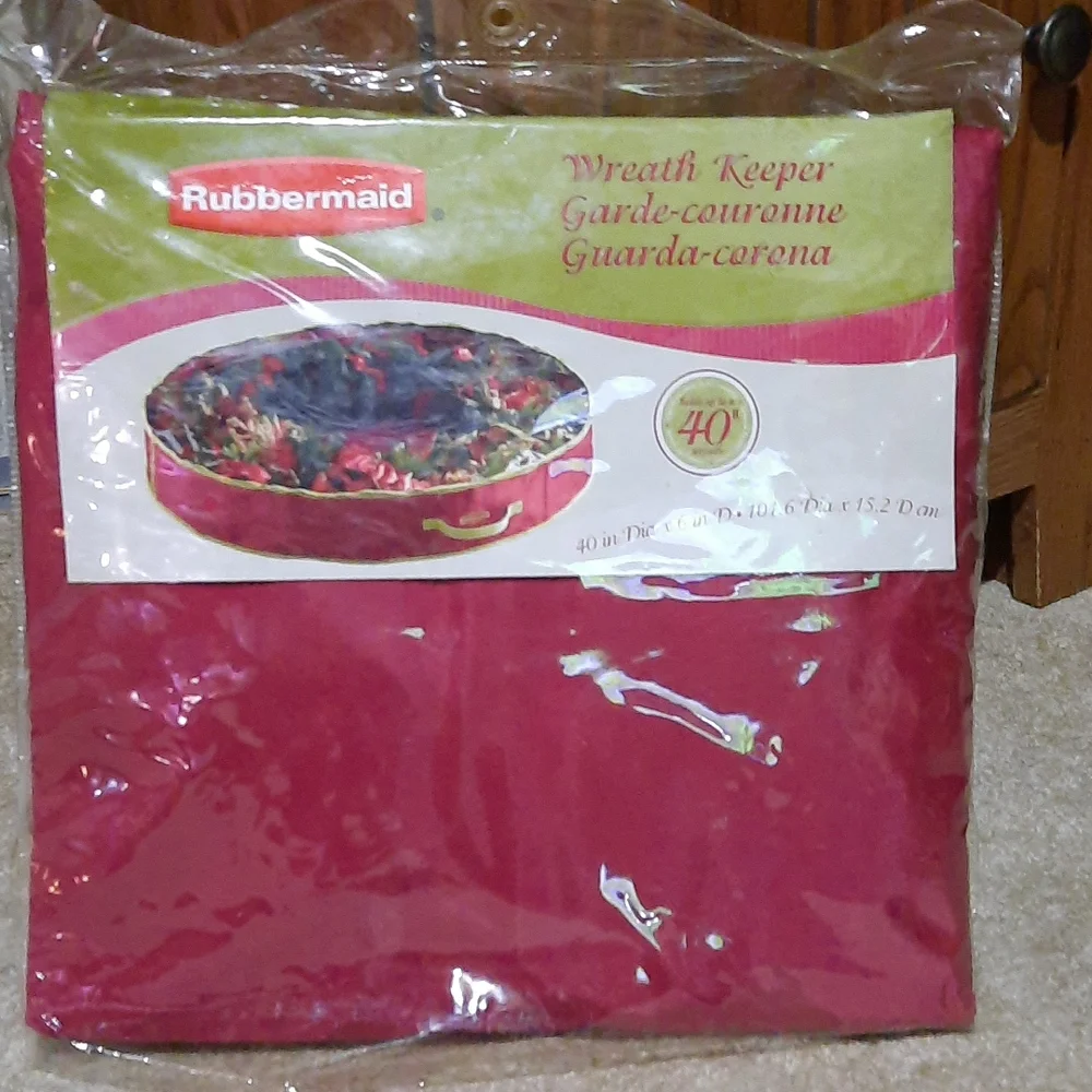 Christmas Reef keeper Rubbermaid